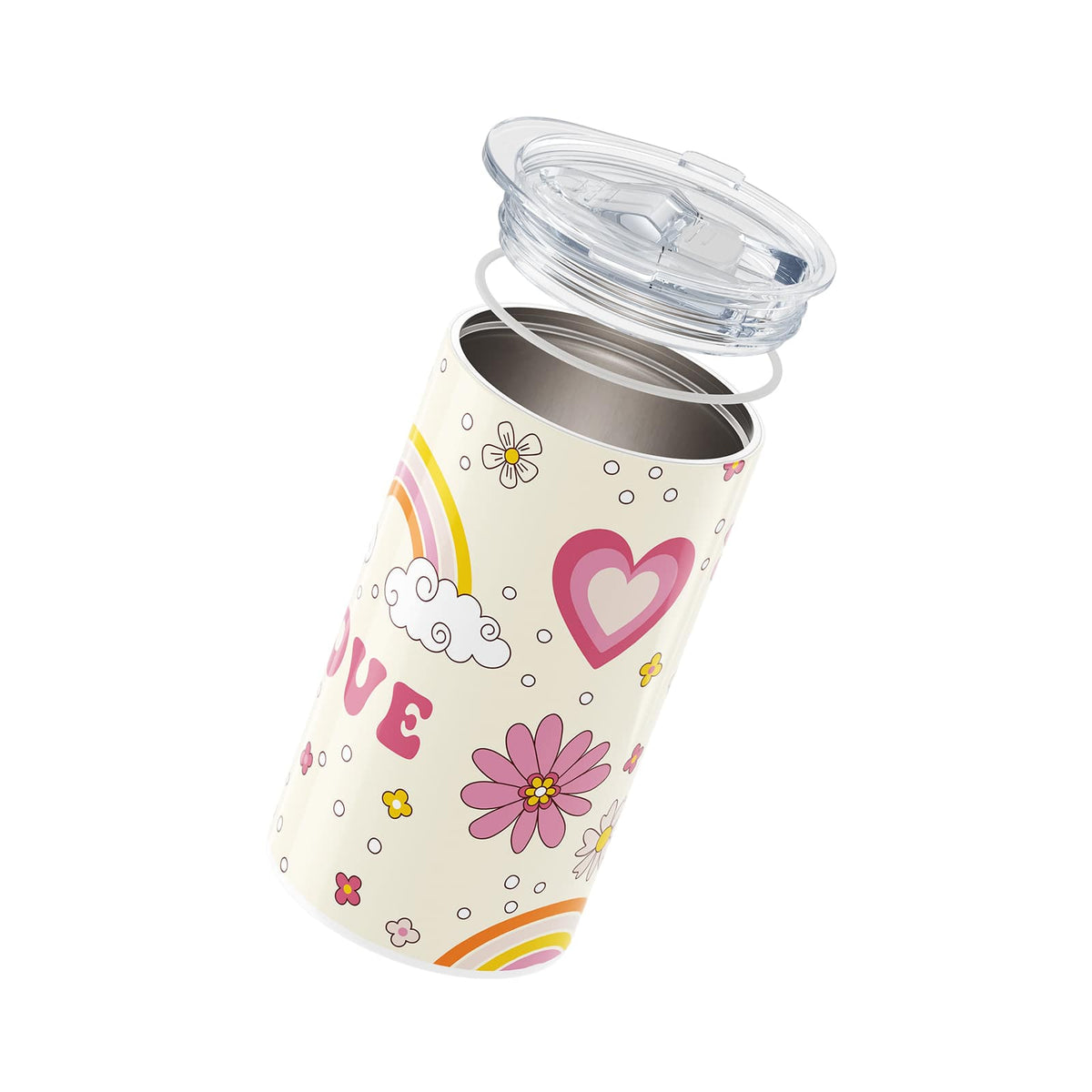 Retro Floral Insulated 12oz Cup
