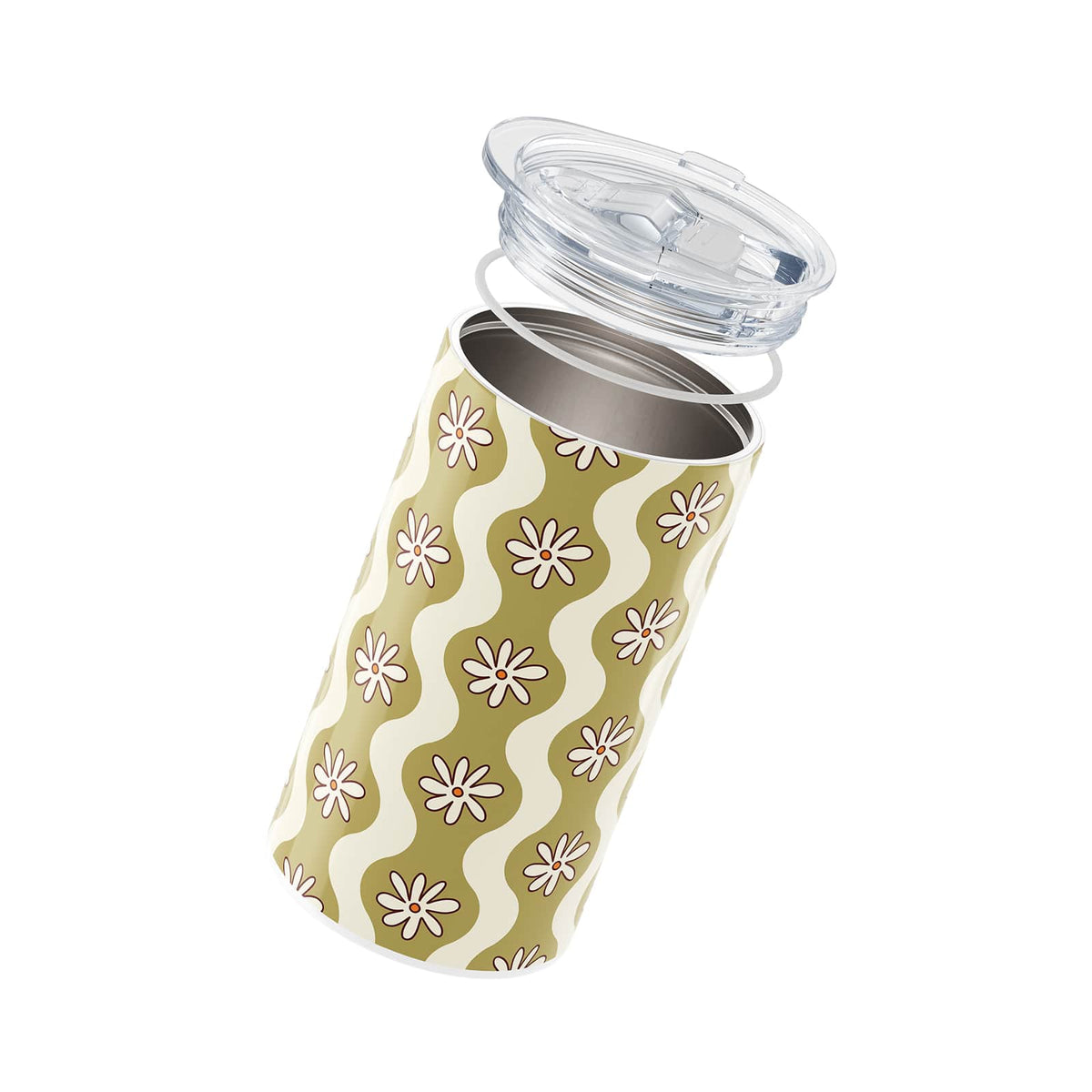 Retro Floral Insulated 12oz Cup