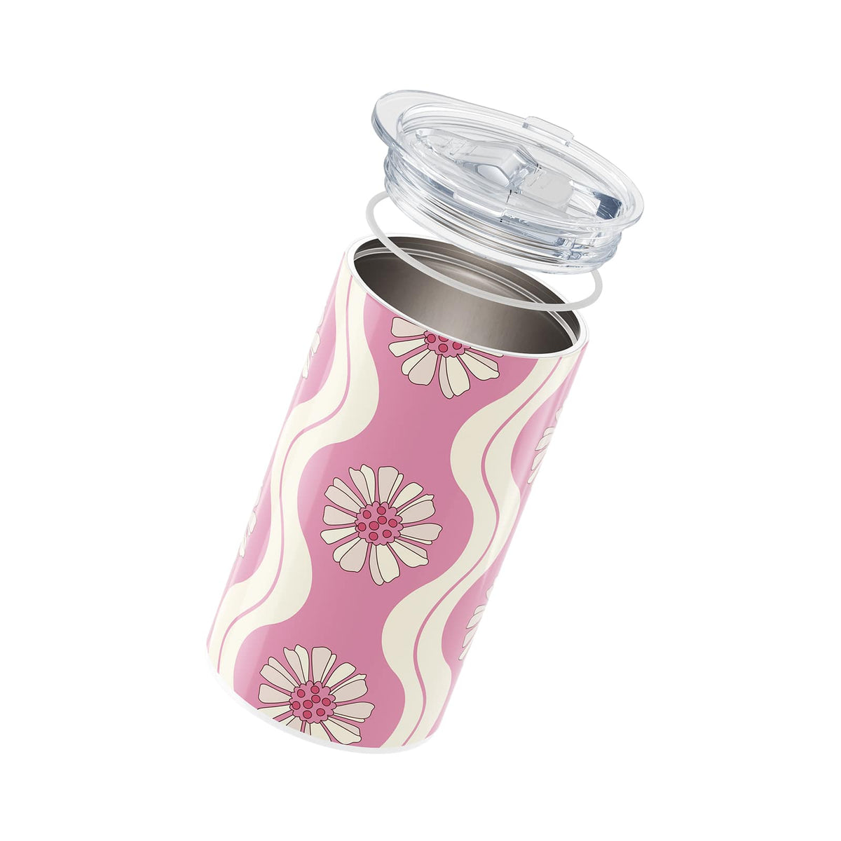 Retro Floral Insulated 12oz Cup