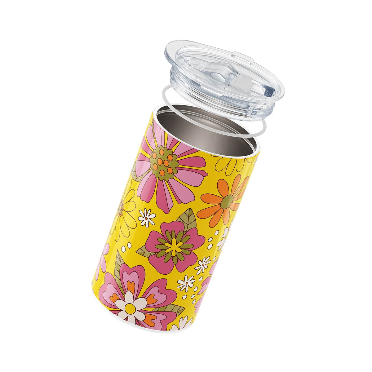 Retro Floral Insulated 12oz Cup
