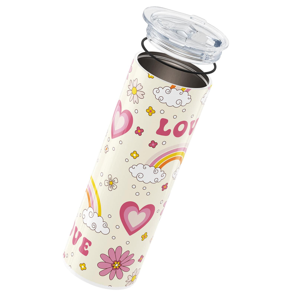 Retro Floral Insulated 20oz Cup
