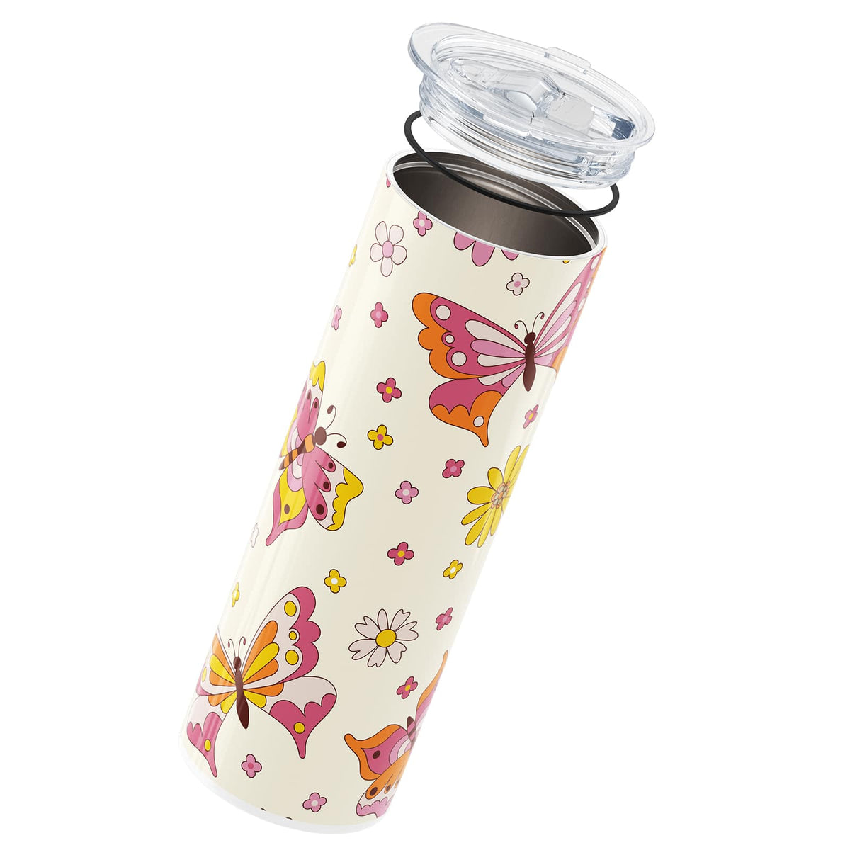 Retro Floral Insulated 20oz Cup
