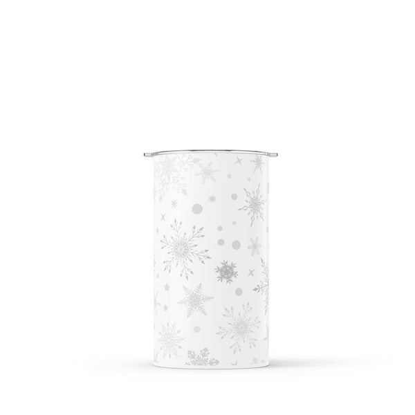 Silver Winter 340ml Reusable Coffee Cup By Hydronair