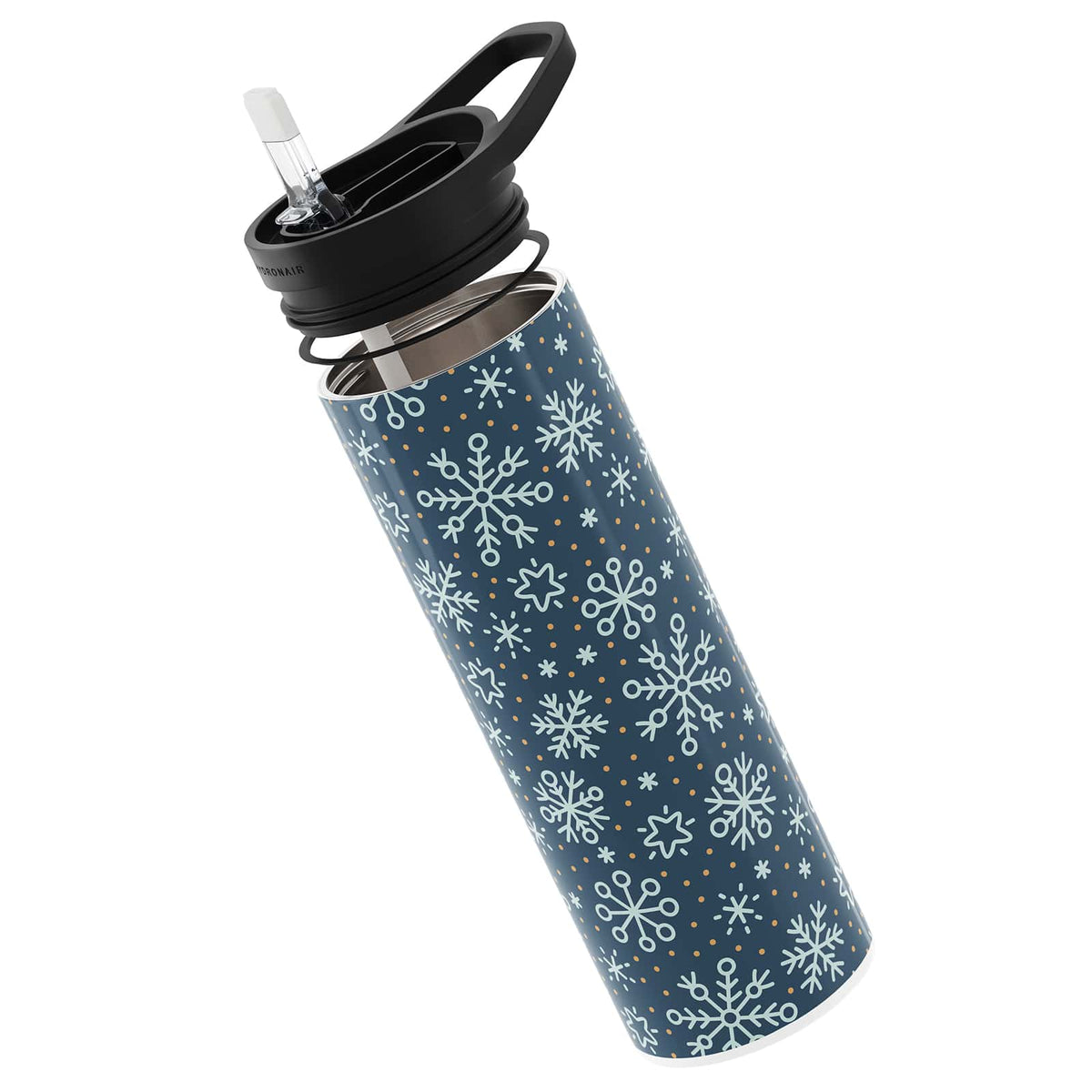 Snowflake Double Walled 560ml Bottle