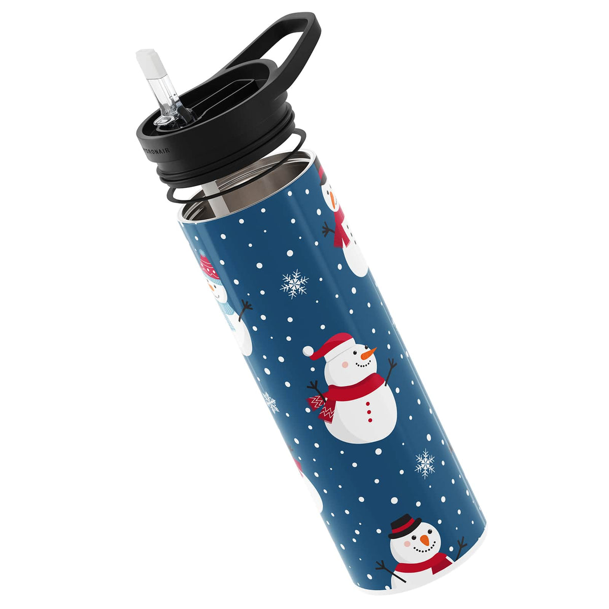 Snowman Double Walled 560ml Bottle