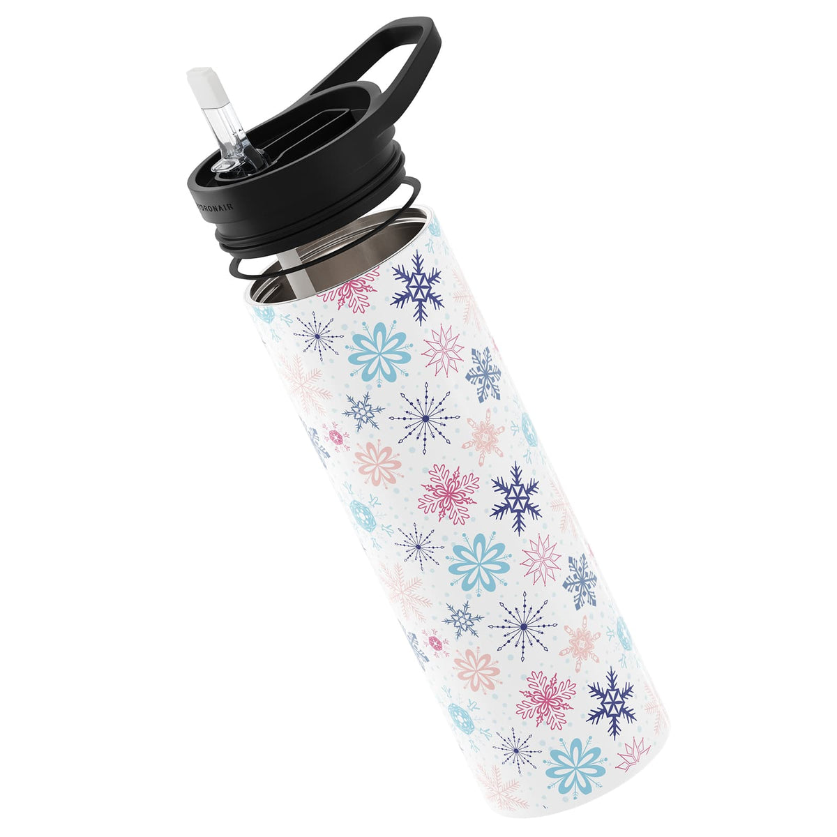 Soft Multicolour Winter 560ml Reusable Bottle By Hydronair