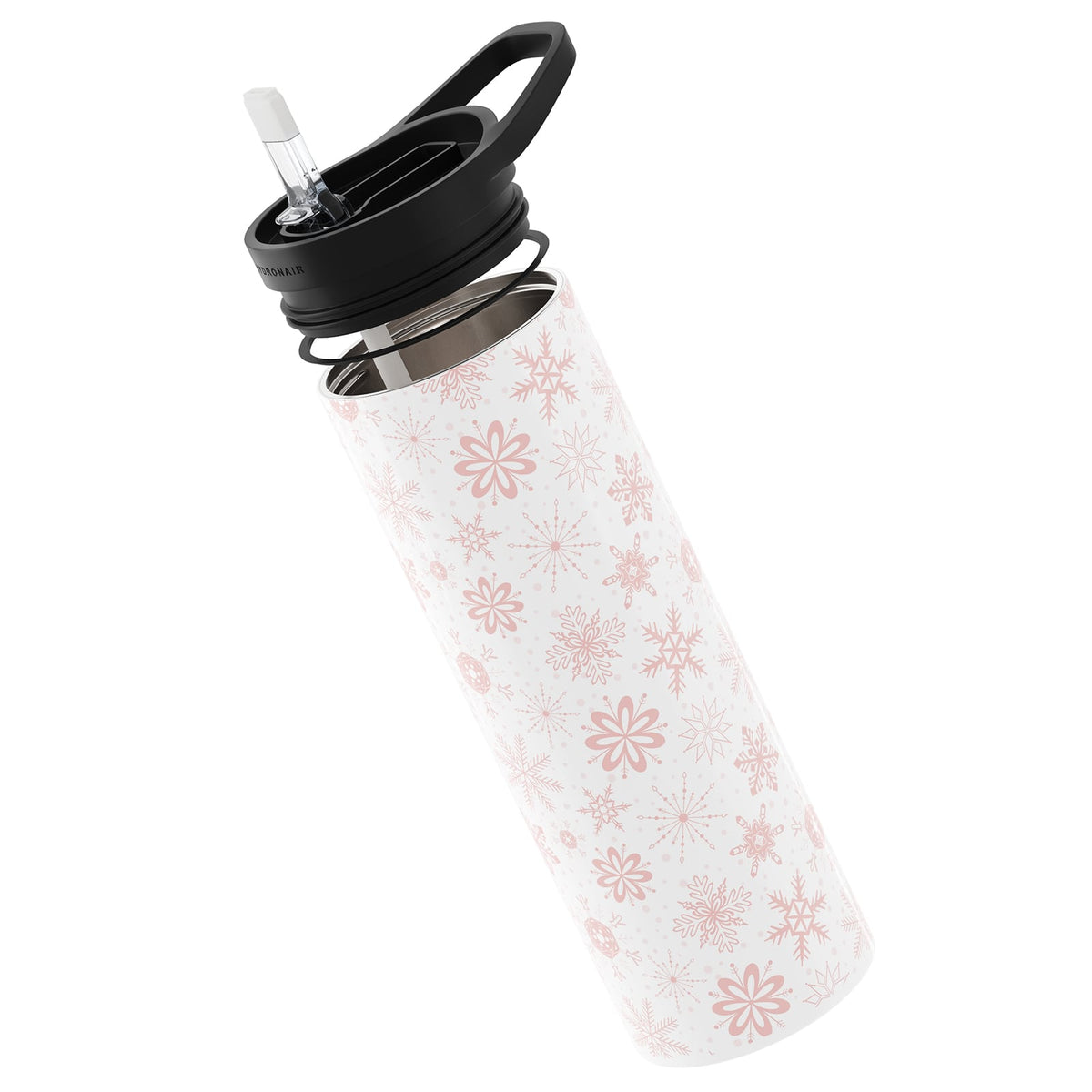 Soft Pink Winter 560ml Reusable Bottle By Hydronair