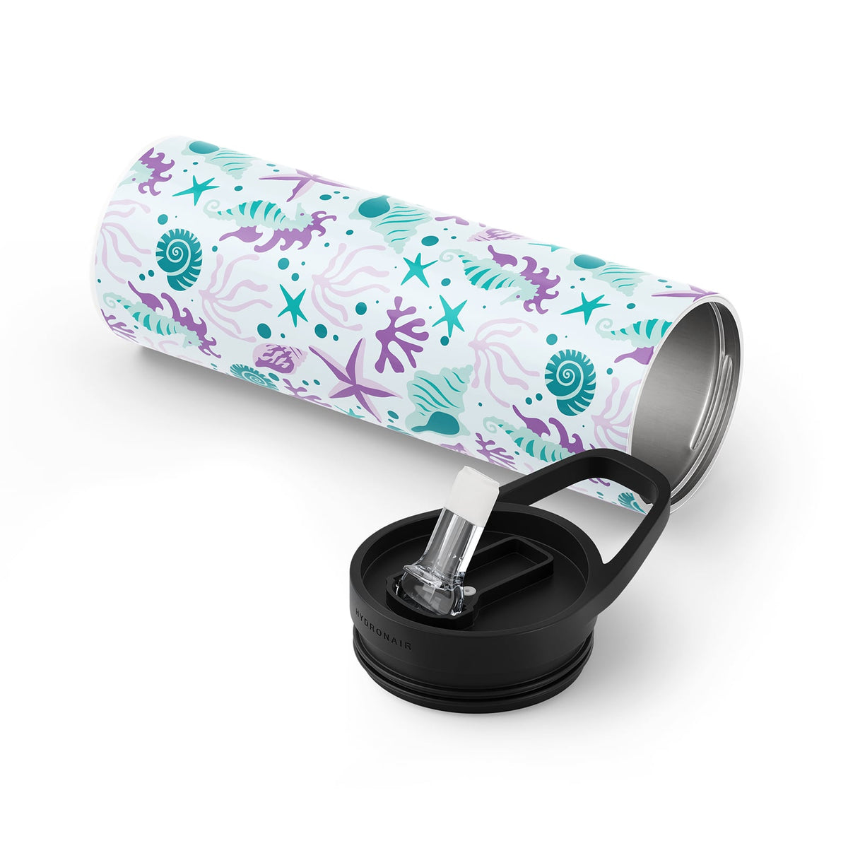 Spring Blue Nautical 560ml Reusable Bottle By Hydronair
