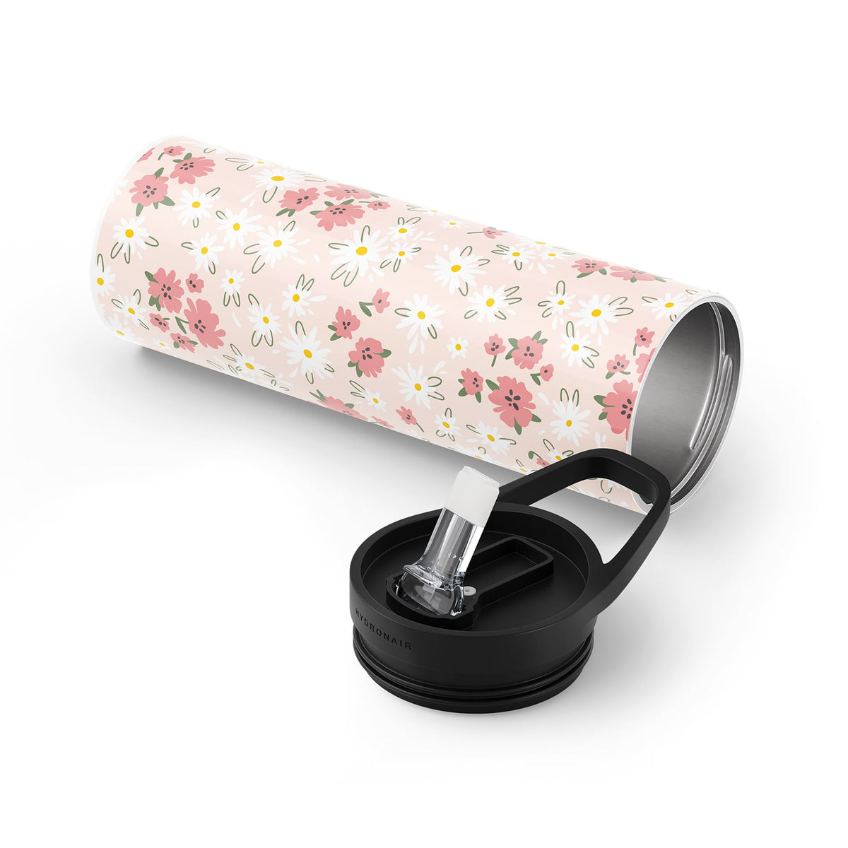 Spring Cherry Floral 560ml Reusable Bottle By Hydronair