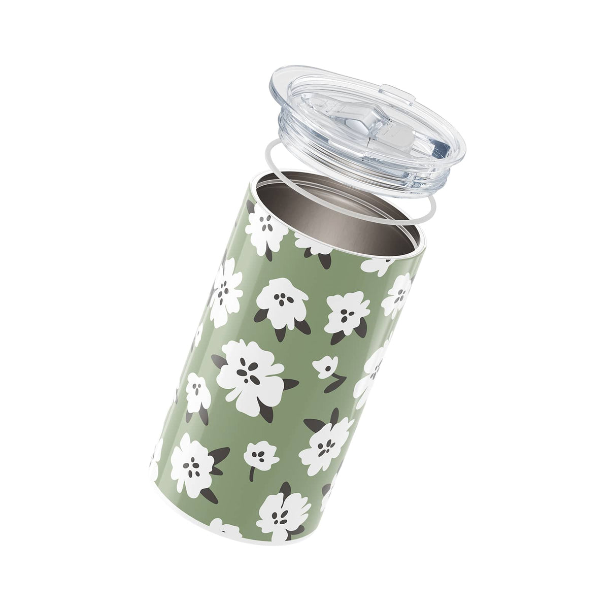 Spring Green Floral 340ml Coffee Cup By Hydronair 