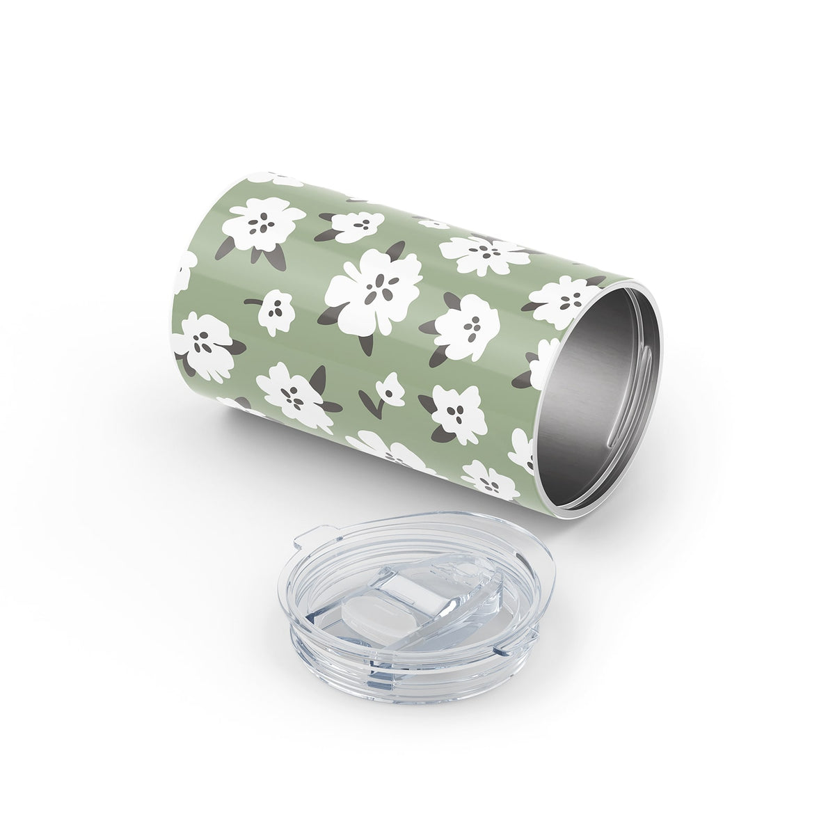 Spring Green Floral 340ml Reusable Cup By Hydronair 