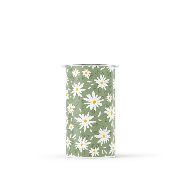 Spring Olive Floral 340ml Reusable Coffee Cup By Hydronair 