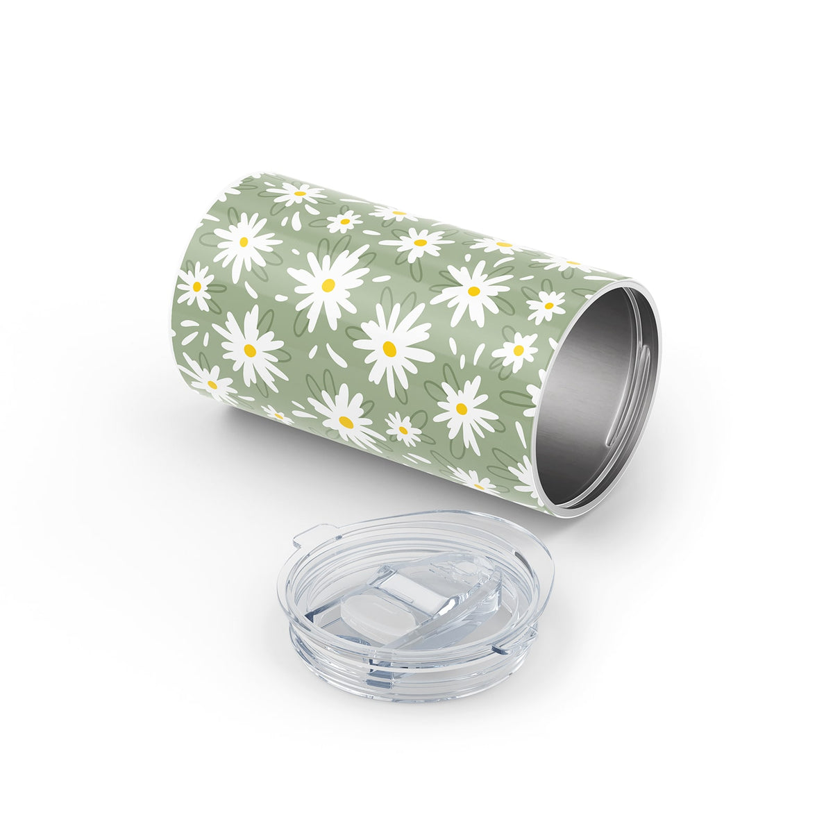 Spring Olive Floral 340ml Reusable Cup By Hydronair 