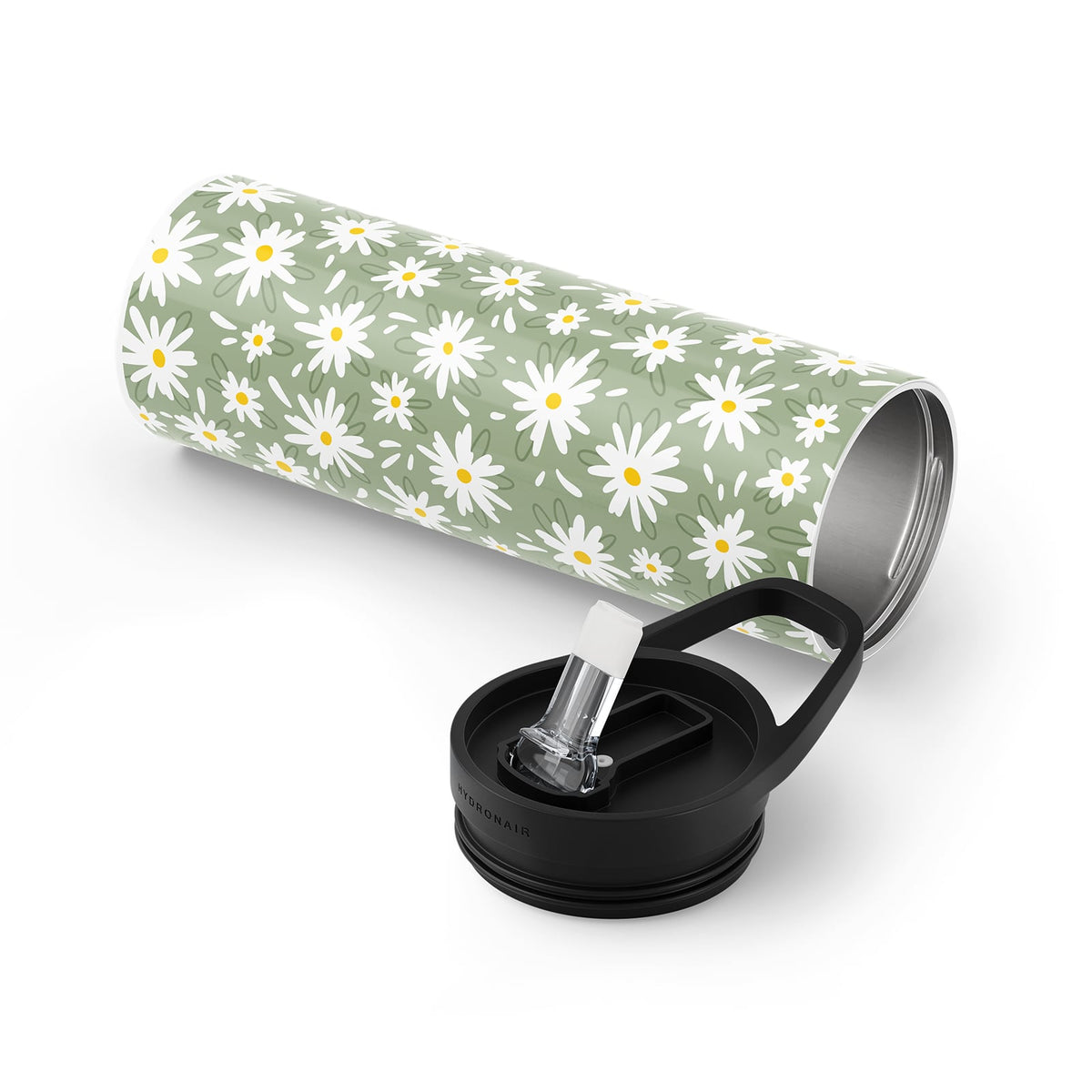 Spring Olive Floral 560ml Reusable Bottle By Hydronair