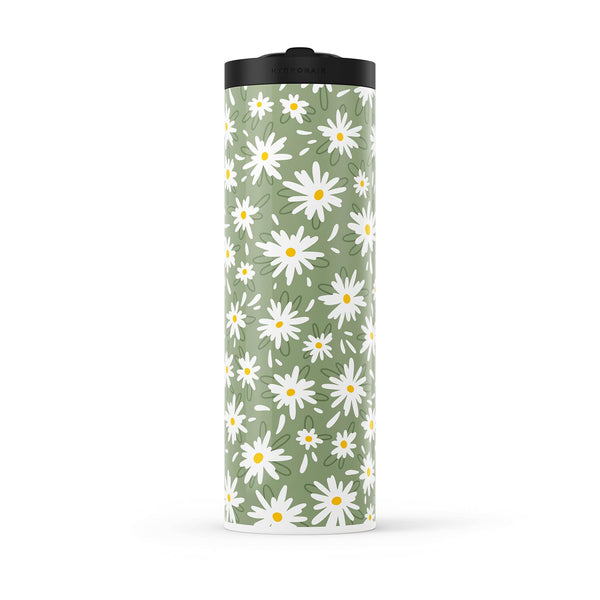 Spring Olive Floral 560ml Water Bottle By Hydronair