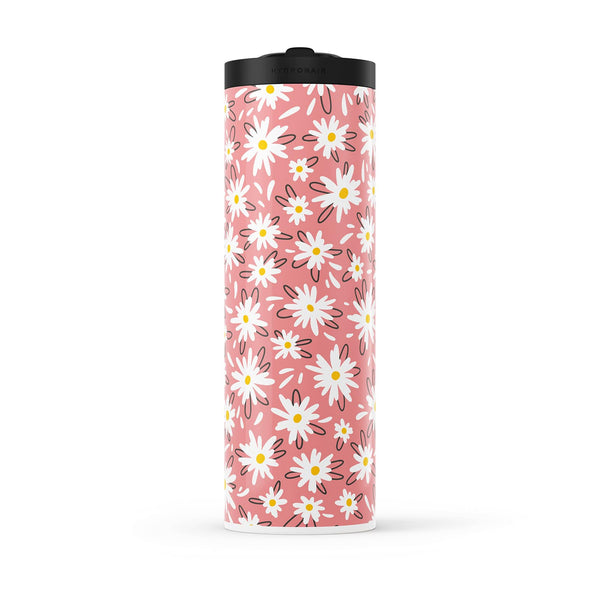 Spring Red Floral 560ml Water Bottle By Hydronair