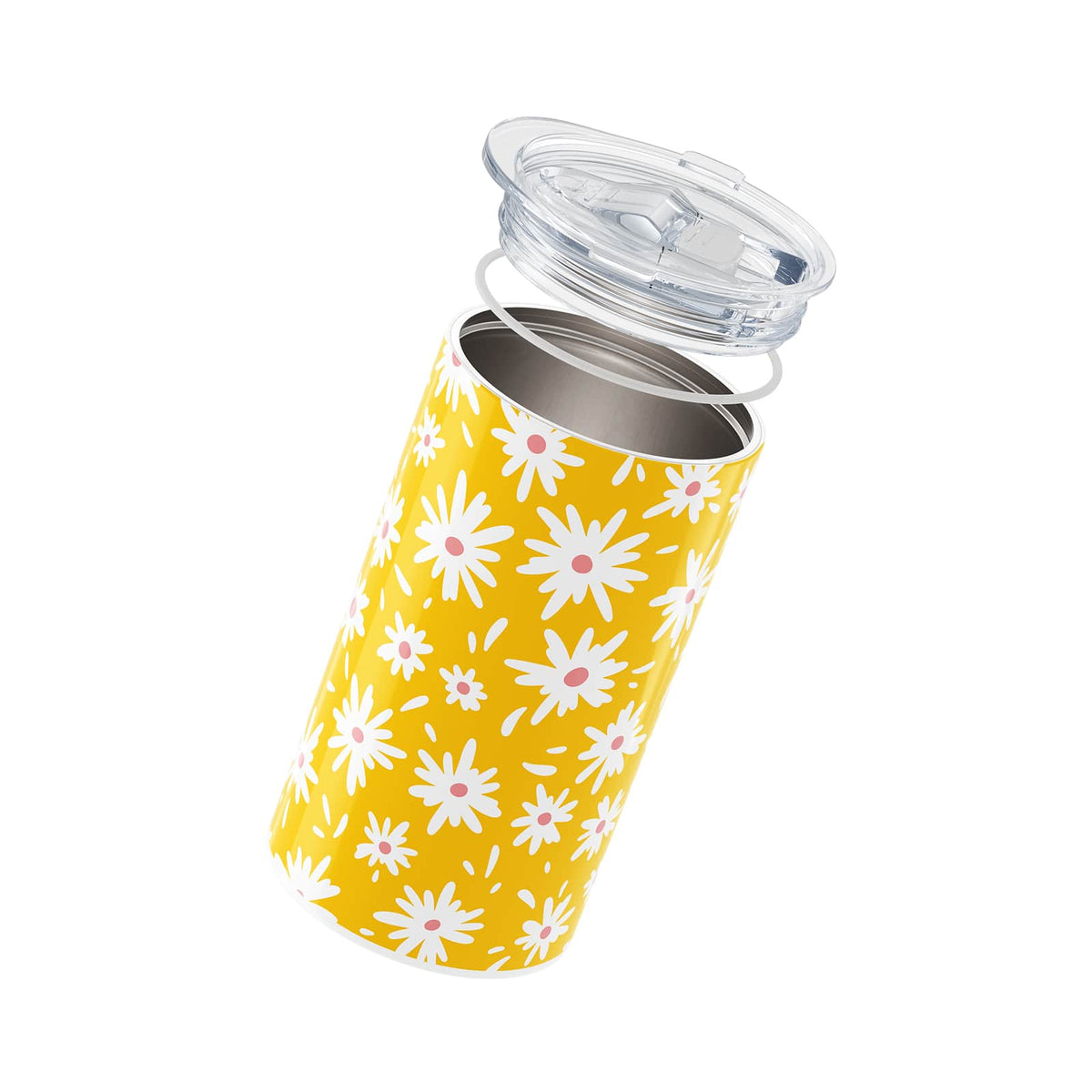 Spring Yellow Floral 340ml Coffee Cup By Hydronair 