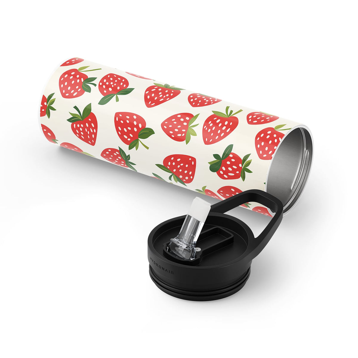 Strawberry Metal 20oz Tumbler