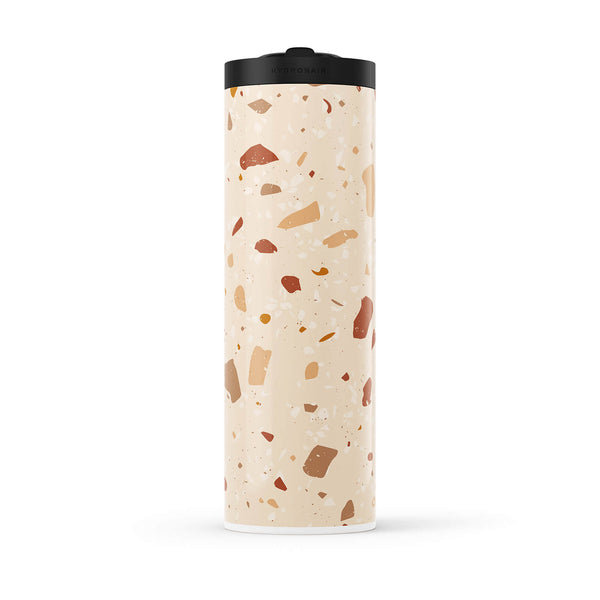 Toffee Terrazzo 560ml Water Bottle By Hydronair