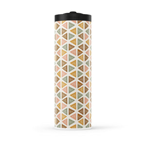 Triangle Brown Boho 560ml Water Bottle By Hydronair