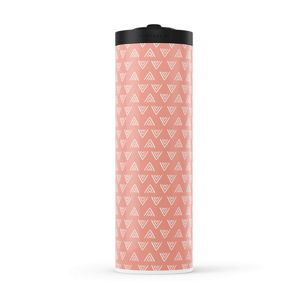 Triangle Red Boho 560ml Water Bottle By Hydronair