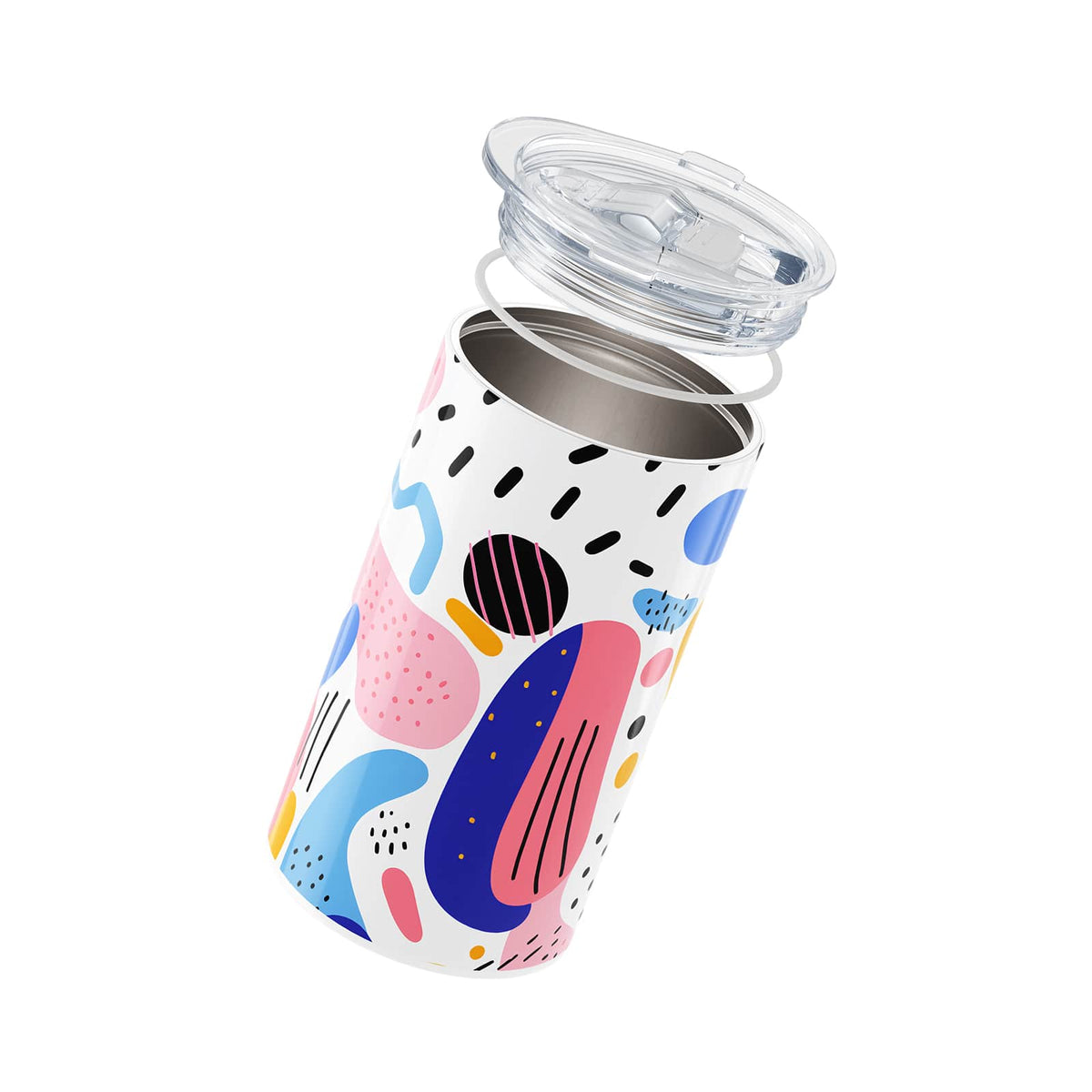 Violet Abstract 340ml Coffee Cup By Hydronair
