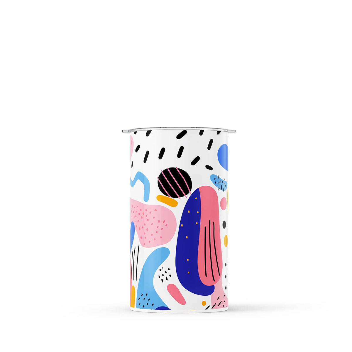 Violet Abstract 340ml Reusable Coffee Cup By Hydronair