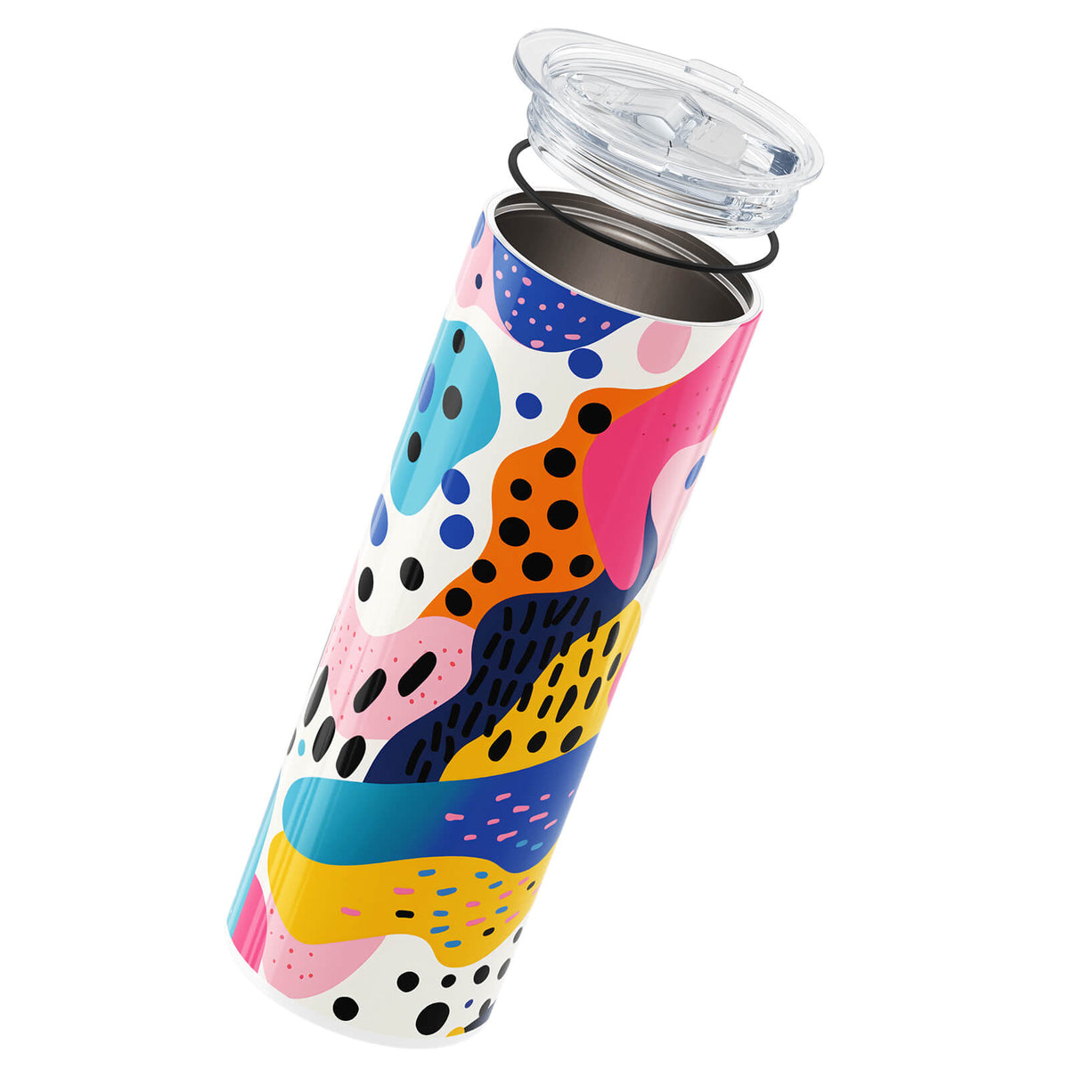 White Abstract 560ml Cup By Hydronair