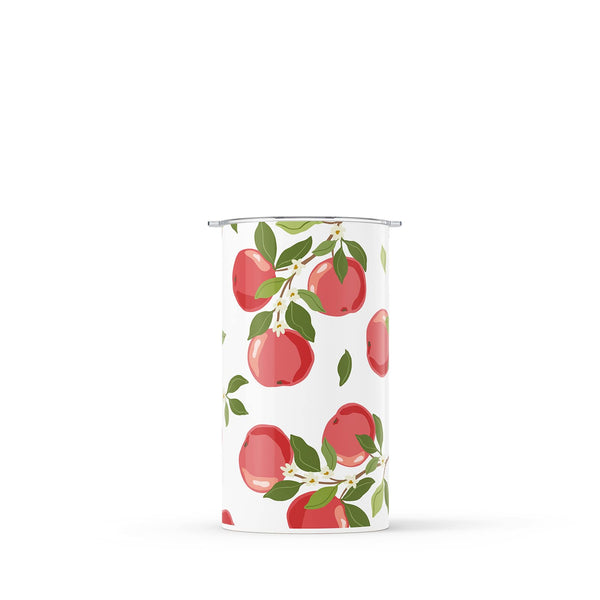 White Apple Double Walled 12oz Cup
