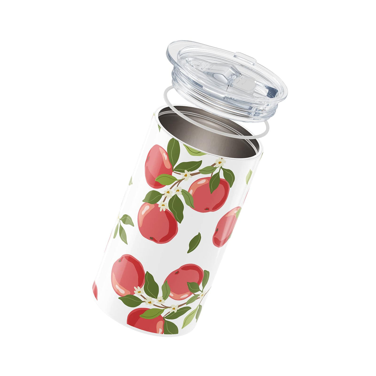 White Apple Insulated 12oz Cup
