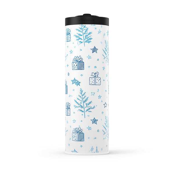 White Christmas 560ml Water Bottle By Hydronair
