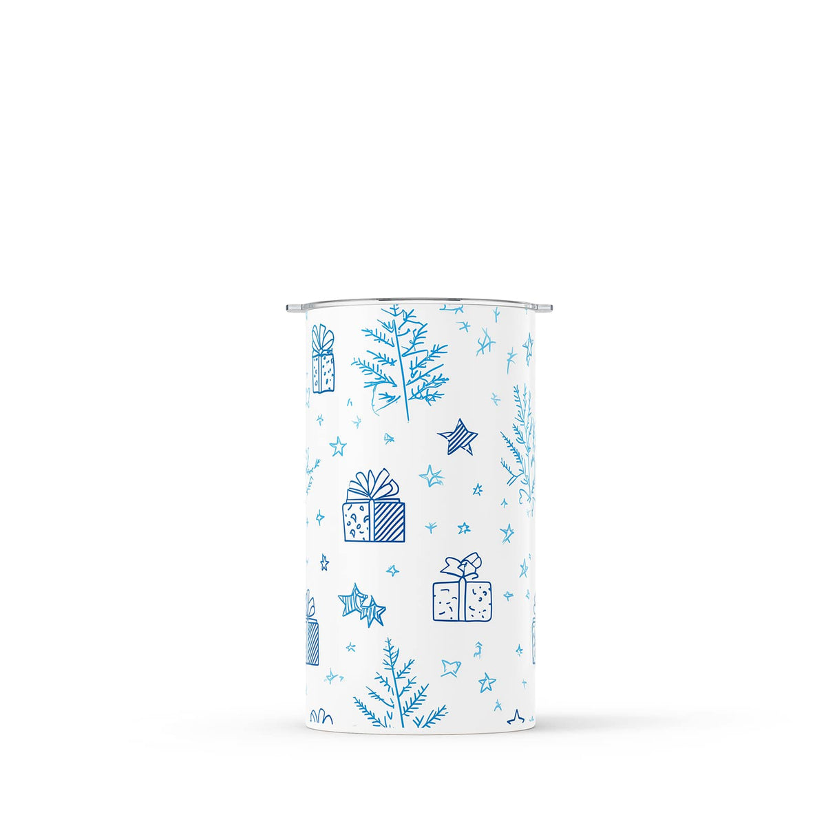White Christmas 340ml Reusable Coffee Cup By Hydronair 