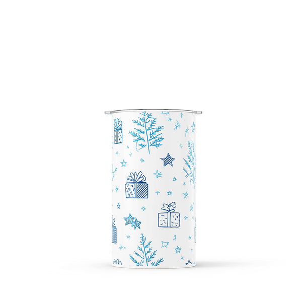 White Christmas 340ml Reusable Coffee Cup By Hydronair 
