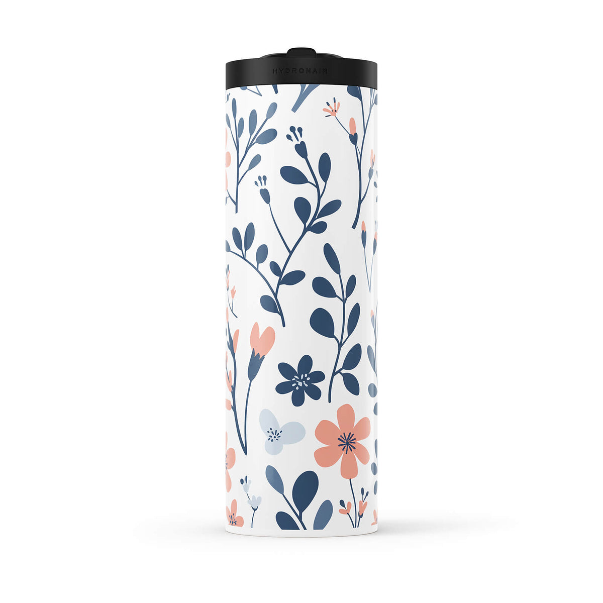 White Floral 20oz Bottle