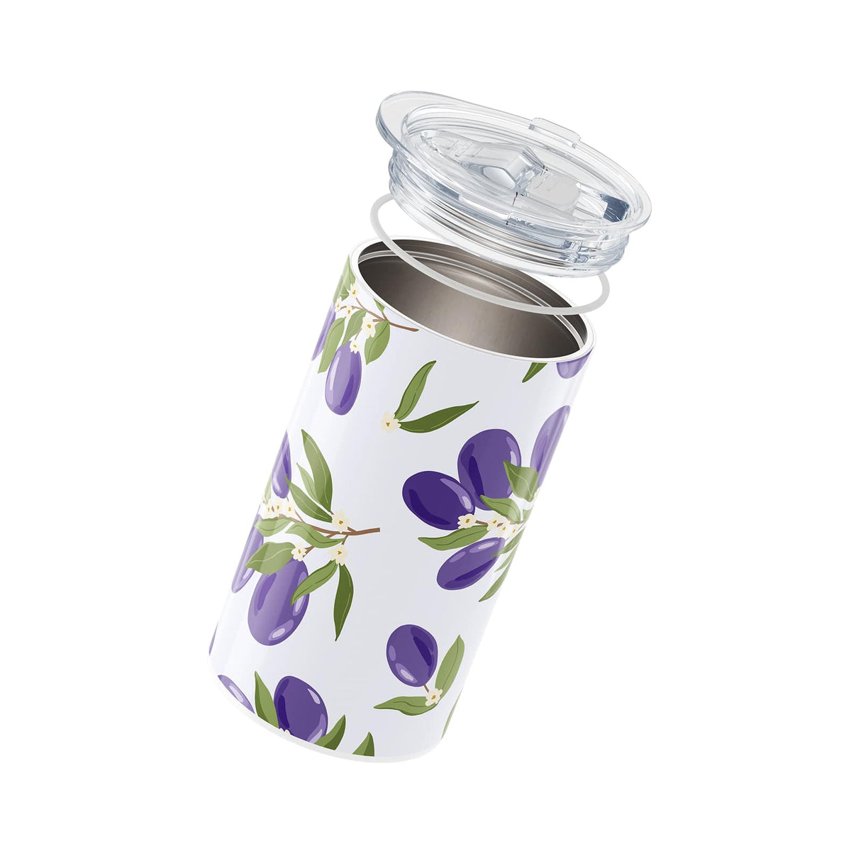 White Fruit Insulated 12oz Cup