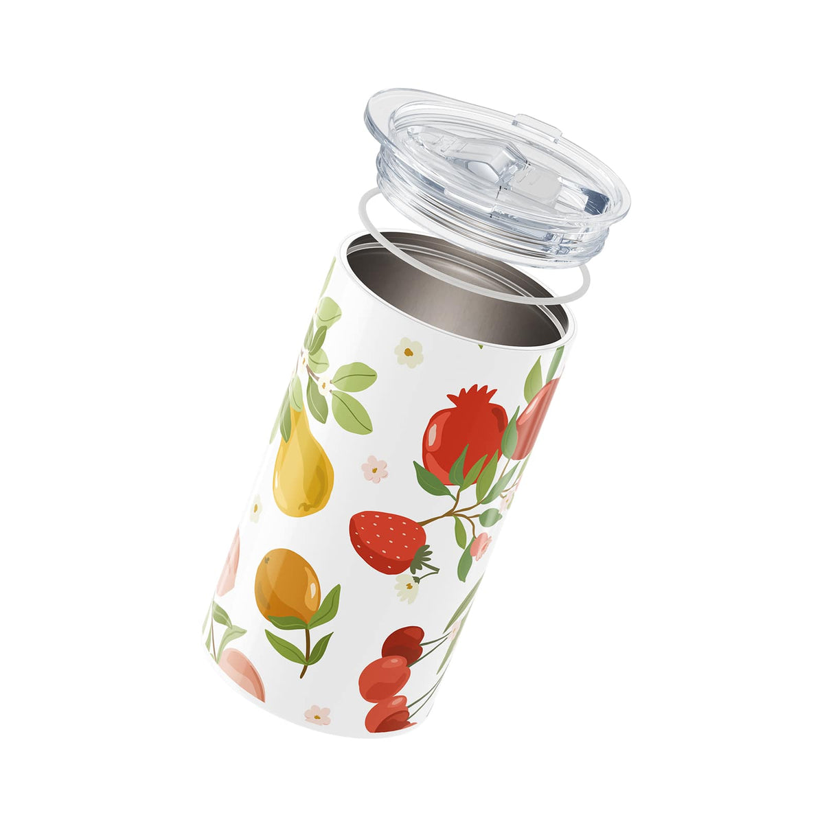 White Fruit Insulated 12oz Cup
