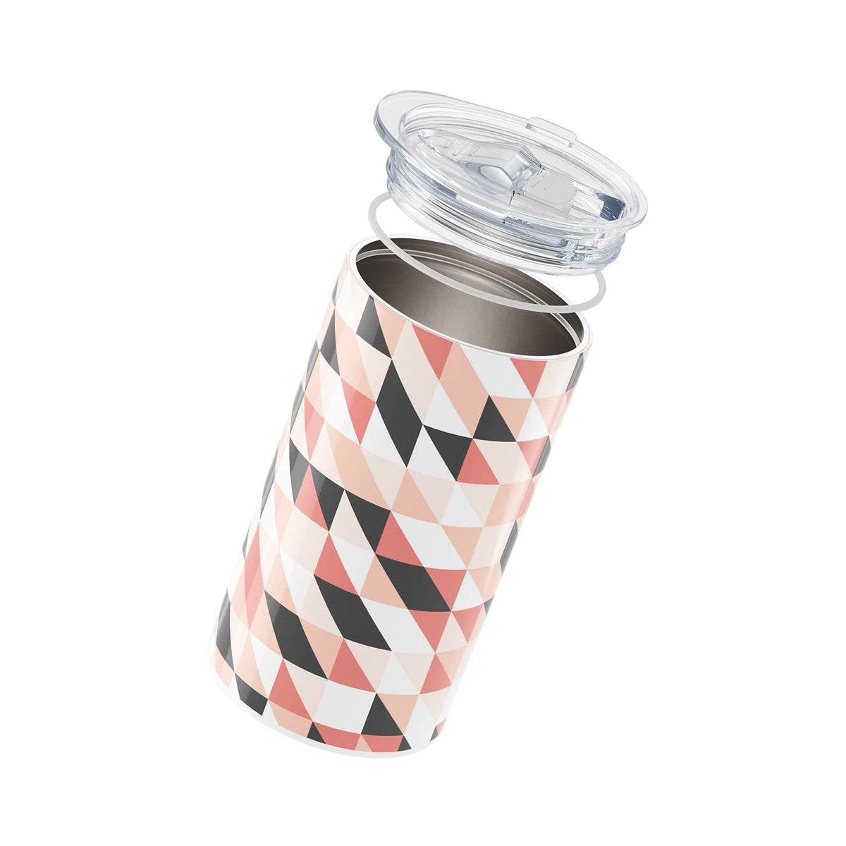 White Geometric 340ml Coffee Cup By Hydronair