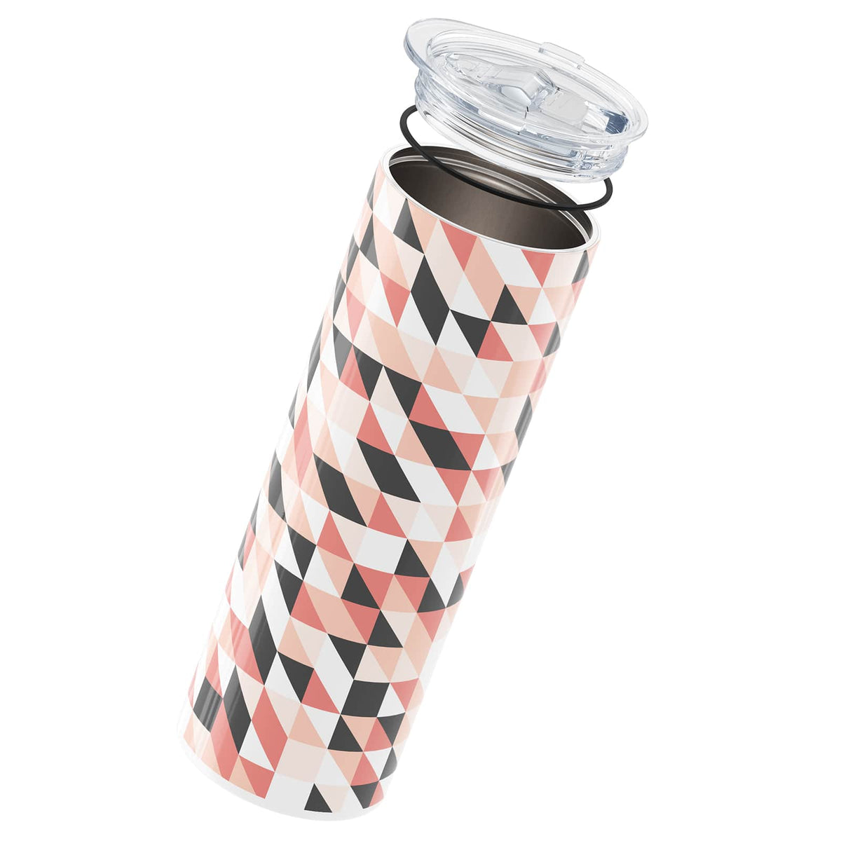 White Geometric 560ml Cup By Hydronair