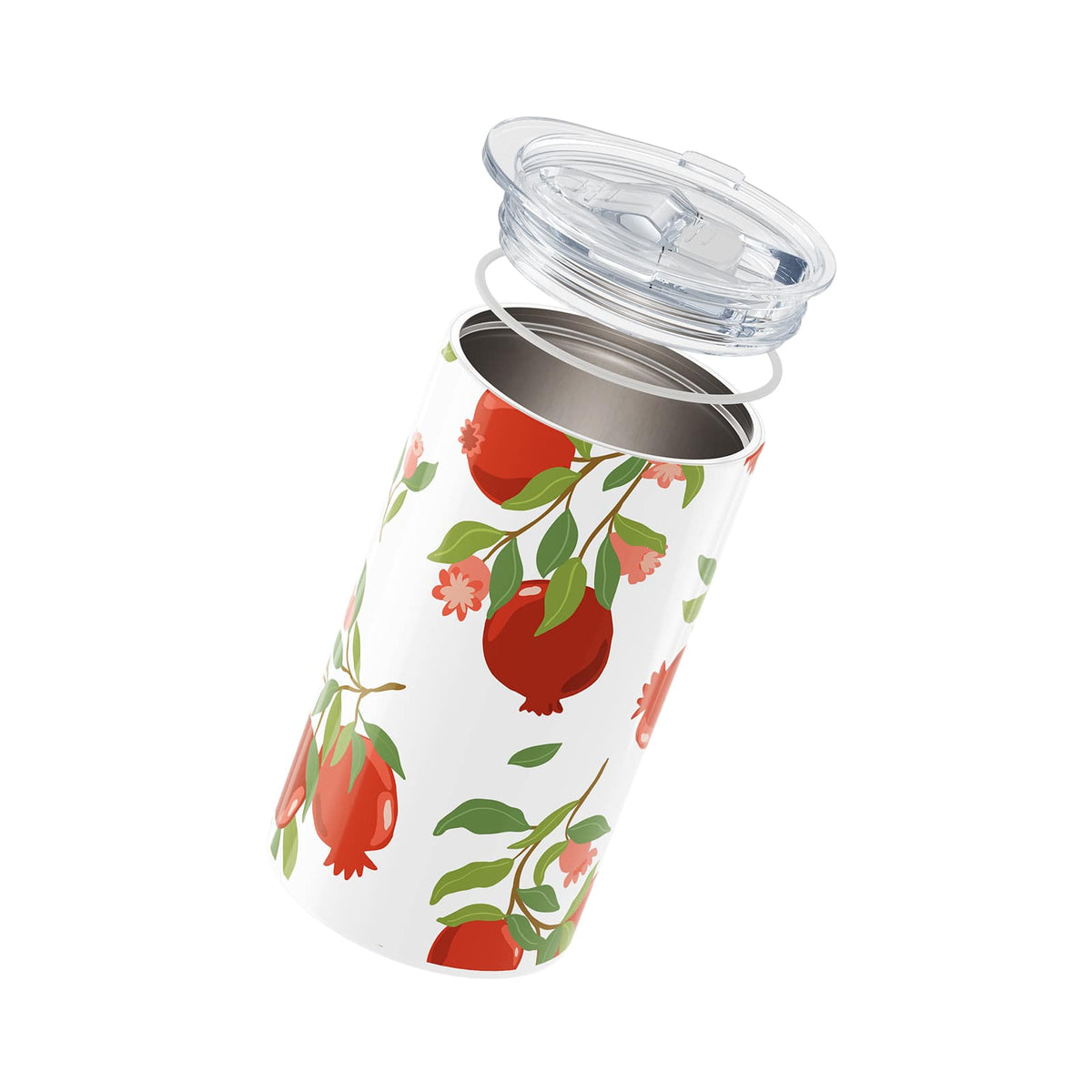 White Pomegranate Insulated 12oz Cup