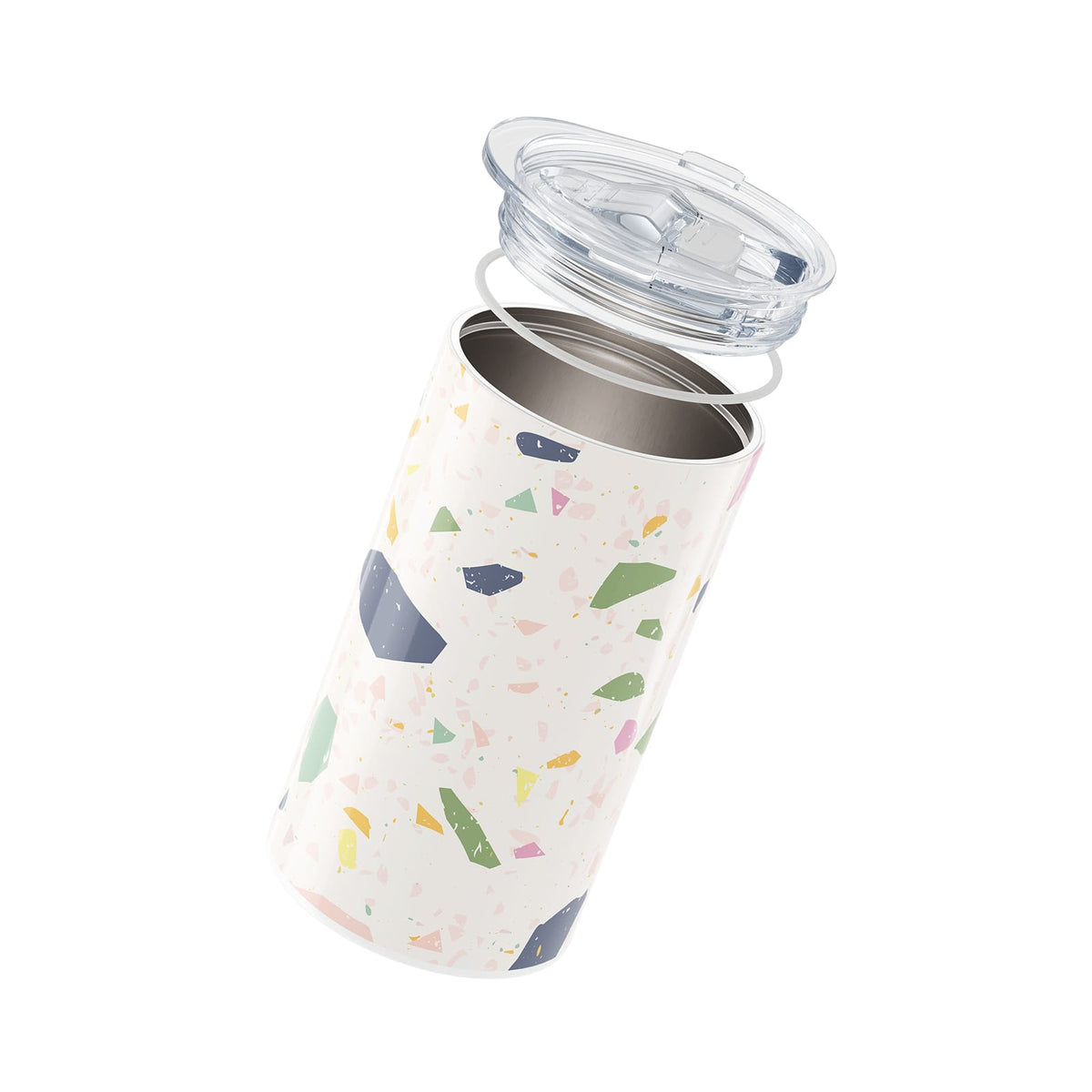 White Terrazzo 340ml Coffee Cup By Hydronair