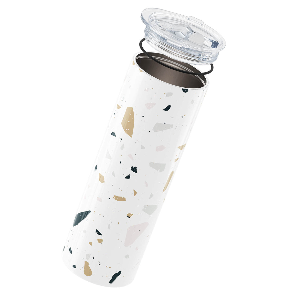 White Terrazzo 560ml Cup By Hydronair 