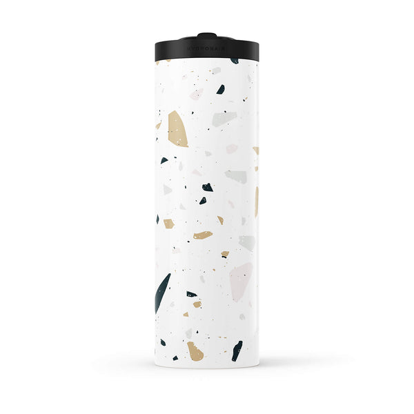 White Terrazzo 560ml Water Bottle By Hydronair