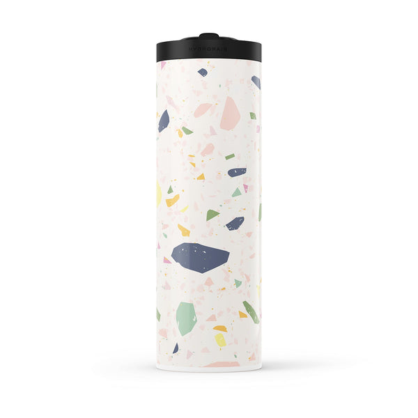 White Terrazzo 560ml Water Bottle By Hydronair