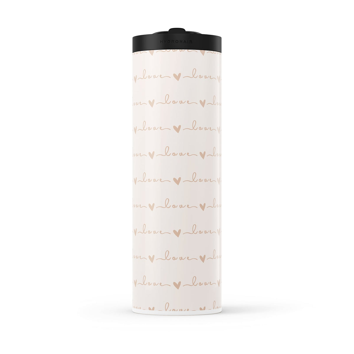 White Valentines 560ml Water Bottle By Hydronair