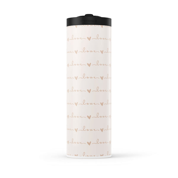 White Valentines 560ml Water Bottle By Hydronair