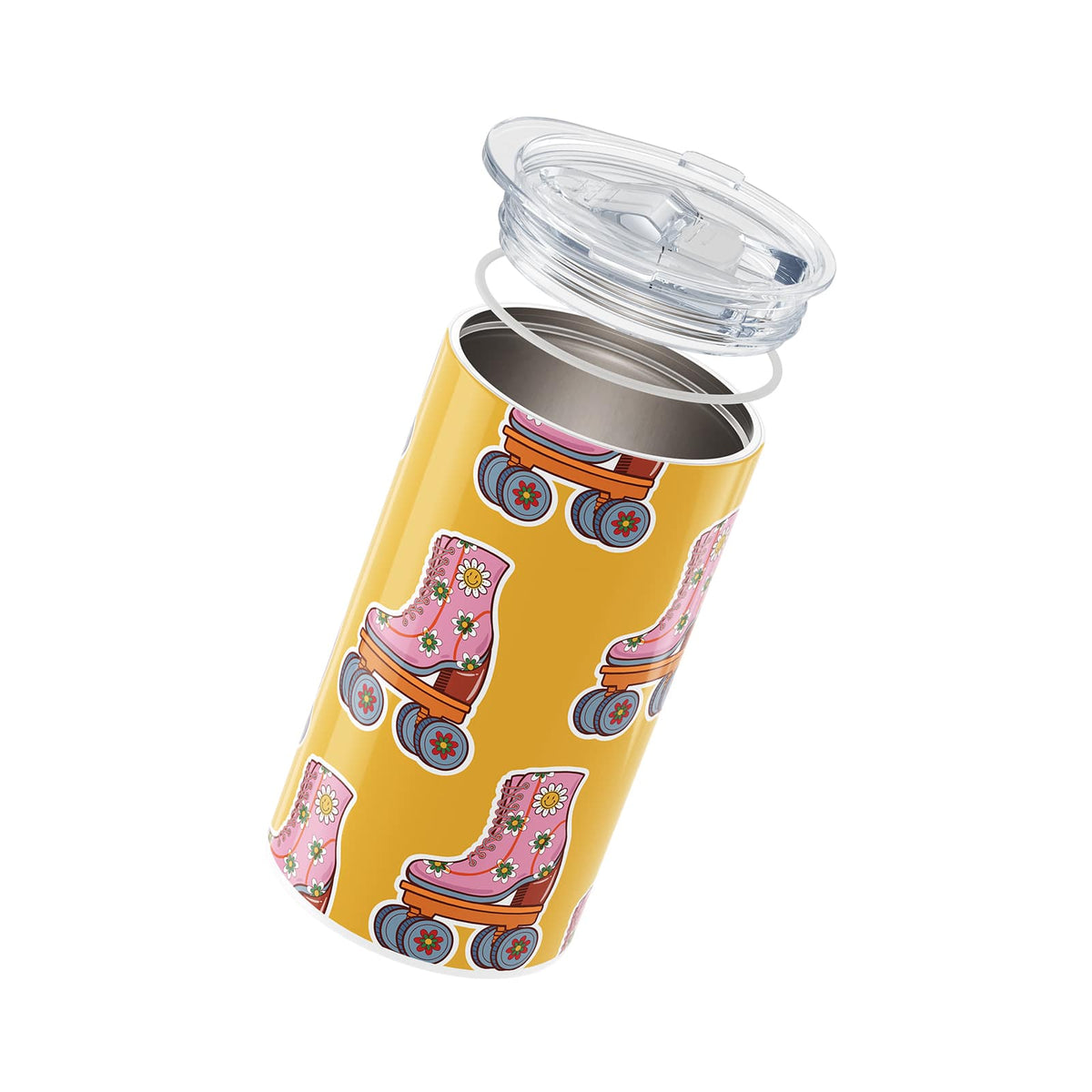 Yellow Disco Insulated 12oz Cup