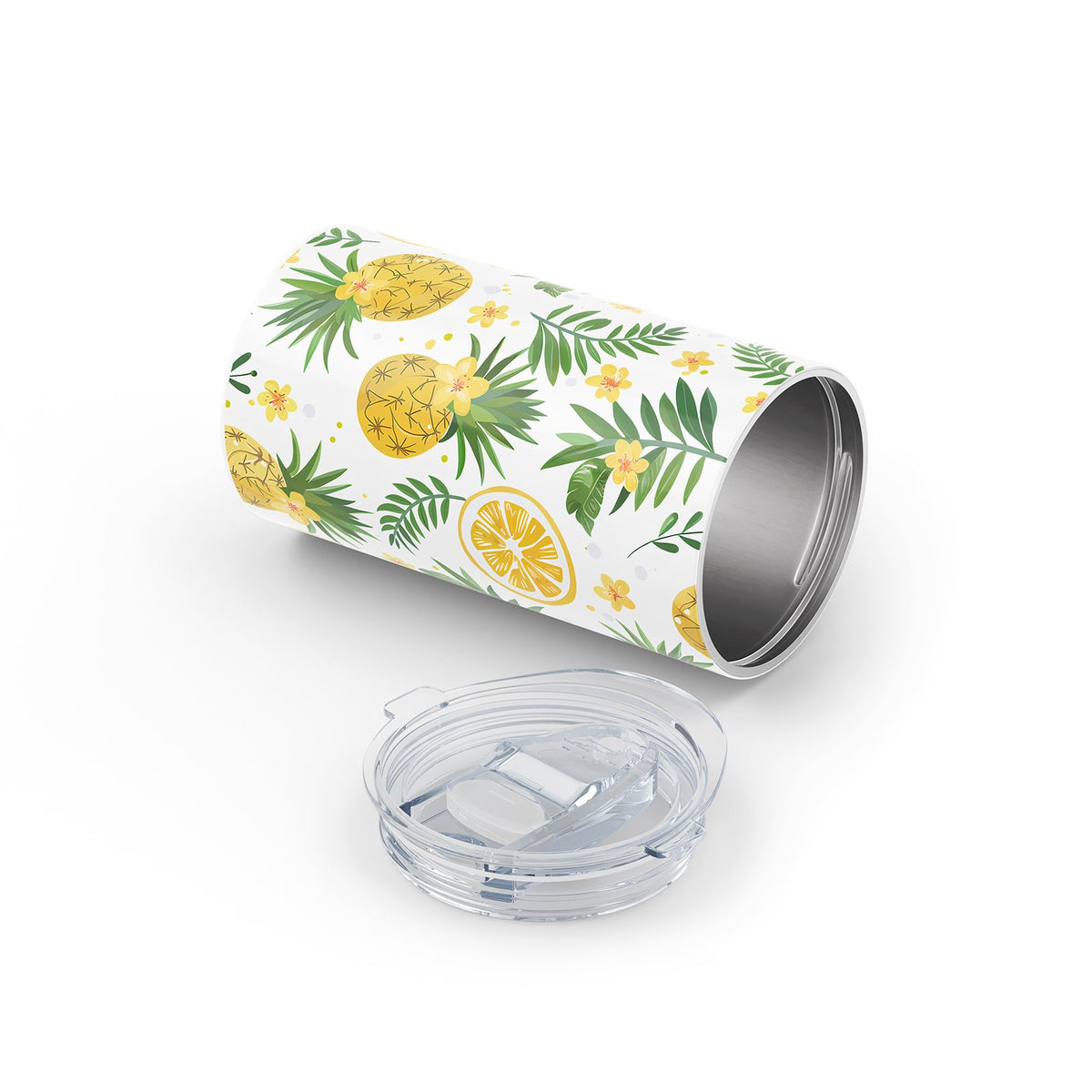 Yellow Fruit Metal 12oz Tumbler